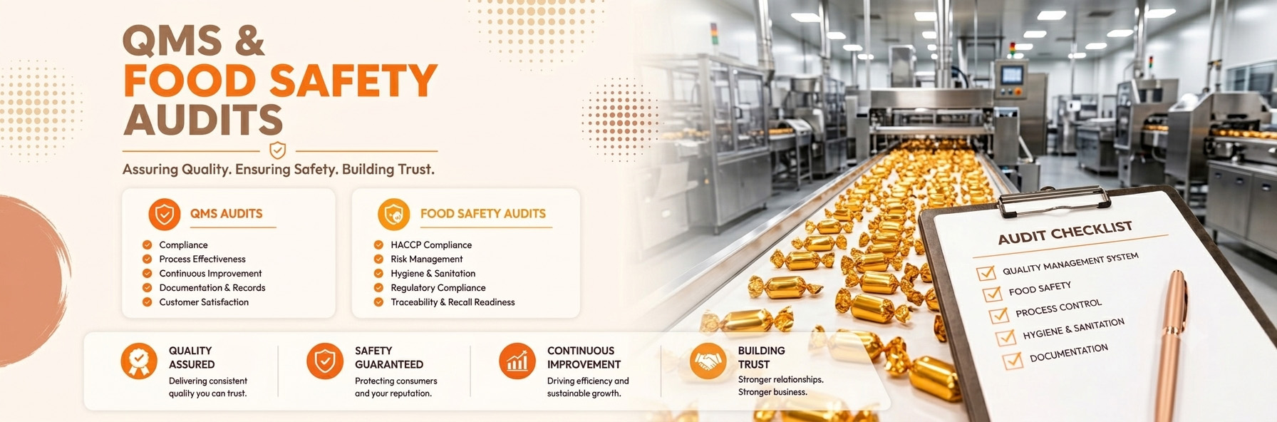 FOOD SAFETY ASSURED From Compliance to Competitive Advantage